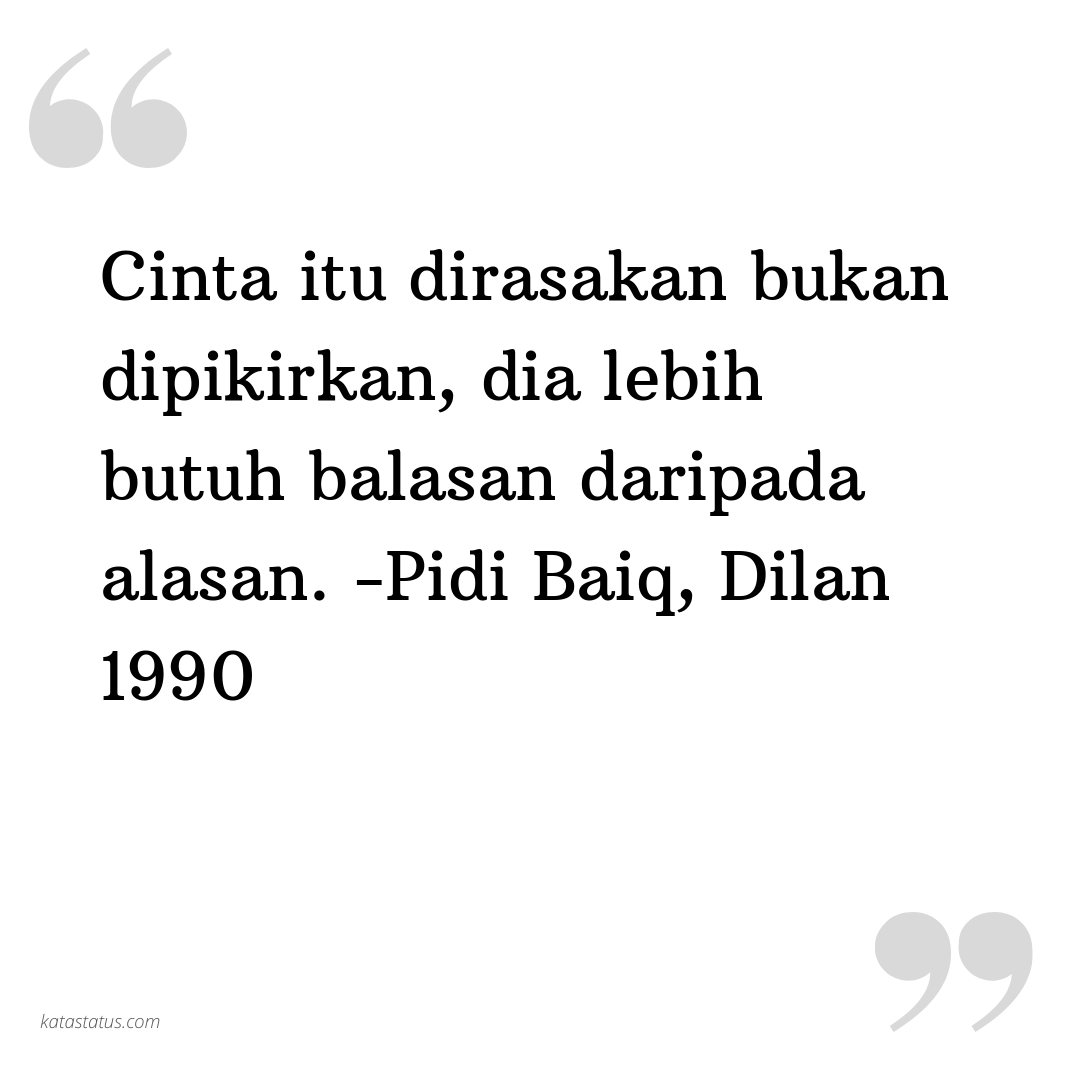 Kata Status Sedih Cinta Itu Dirasakan Bukan Dipikirkan