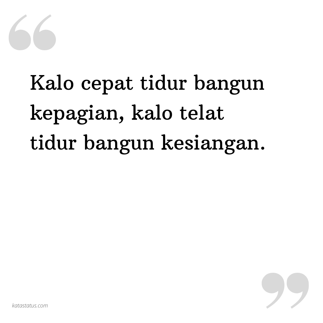 Gambar Kata Susah Tidur Lucu